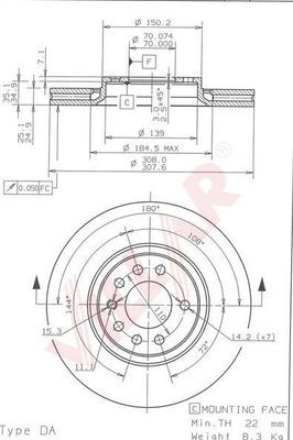 Disc frana