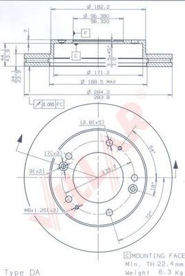 Disc frana