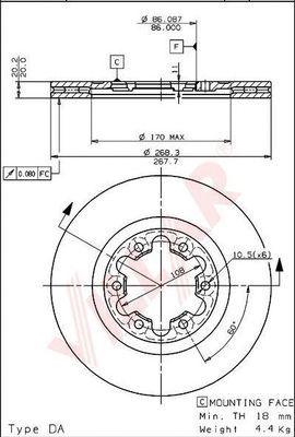 Disc frana