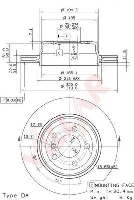 Disc frana