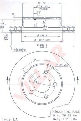 Disc frana