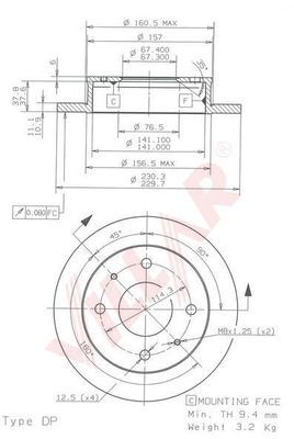 Disc frana