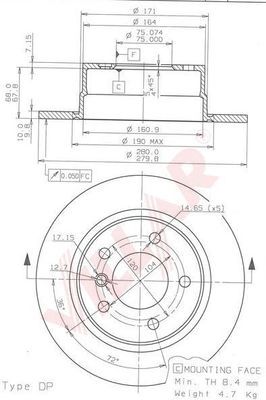 Disc frana