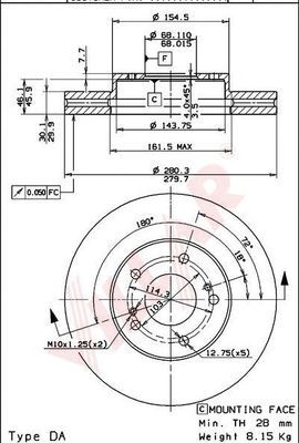 Disc frana