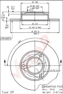 Disc frana