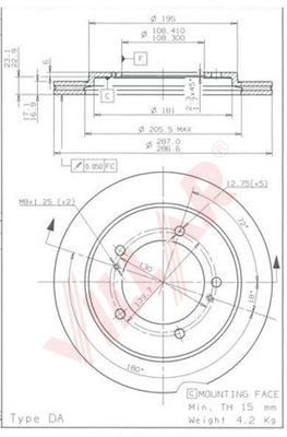 Disc frana