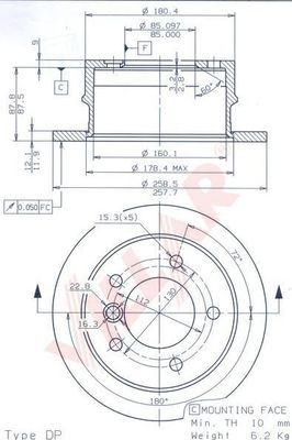 Disc frana