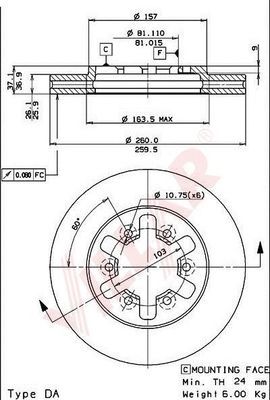 Disc frana