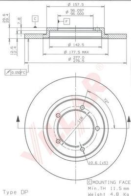 Disc frana