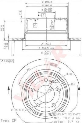 Disc frana