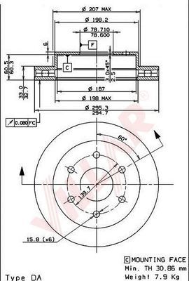 Disc frana