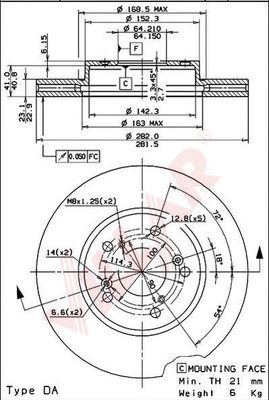 Disc frana