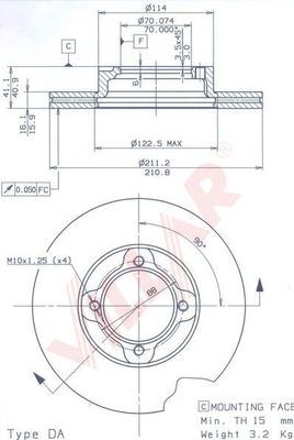 Disc frana