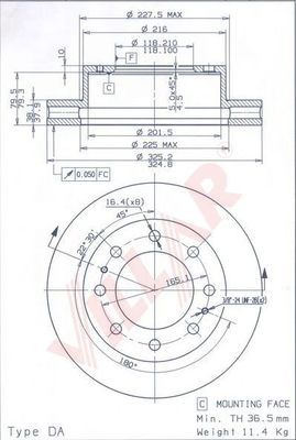 Disc frana