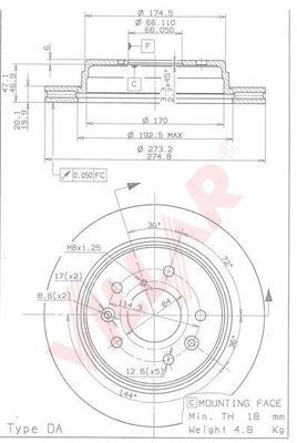 Disc frana