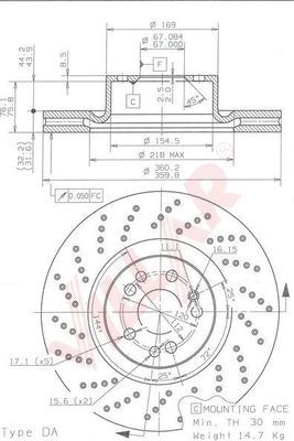 Disc frana