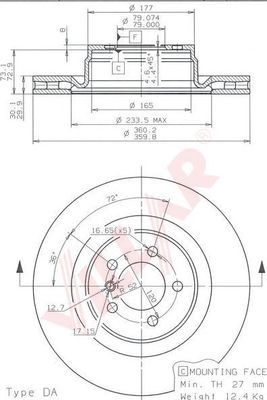 Disc frana