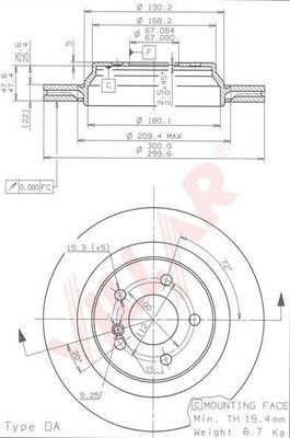 Disc frana