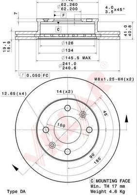 Disc frana