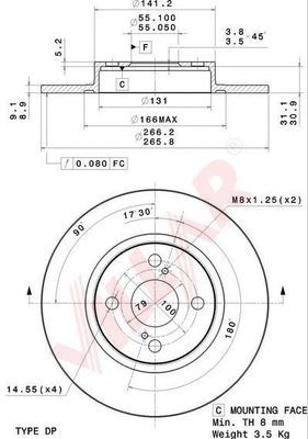 Disc frana