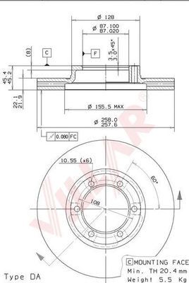 Disc frana