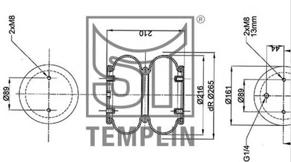 Burduf, suspensie pneumatica