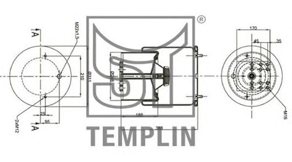 Burduf, suspensie pneumatica