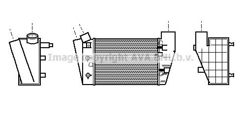 Intercooler, compresor