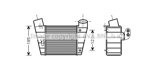 Intercooler, compresor