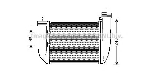 Intercooler, compresor