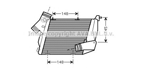 Intercooler, compresor