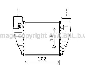 Intercooler, compresor