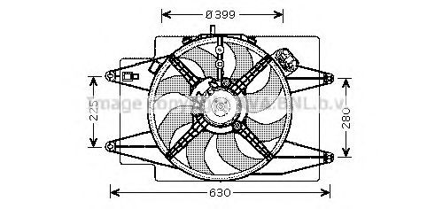 Ventilator, radiator