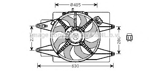 Ventilator, radiator