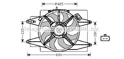 Ventilator, radiator