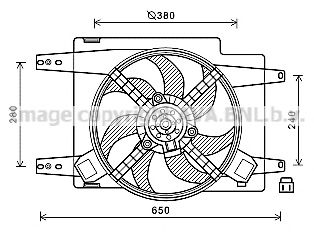 Ventilator, radiator