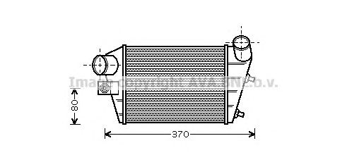 Intercooler, compresor