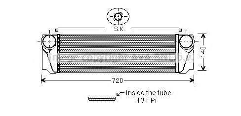 Intercooler, compresor