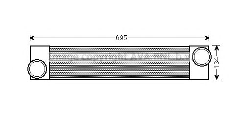 Intercooler, compresor