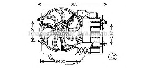 Ventilator, radiator