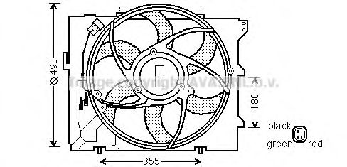 Ventilator, radiator