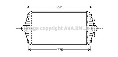 Intercooler, compresor