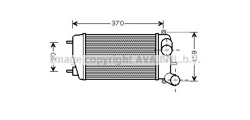 Intercooler, compresor