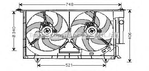 Ventilator, radiator