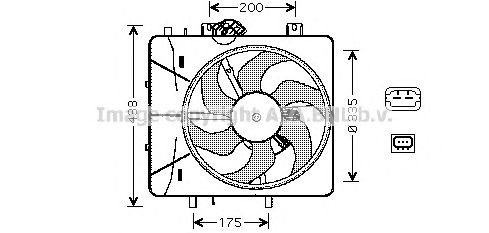 Ventilator, radiator