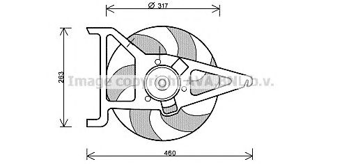 Ventilator, radiator