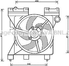 Ventilator, radiator