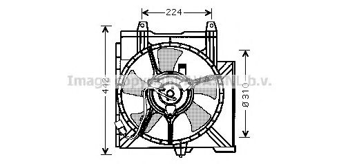 Ventilator, radiator