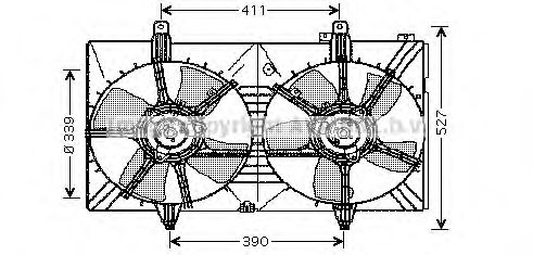 Ventilator, radiator