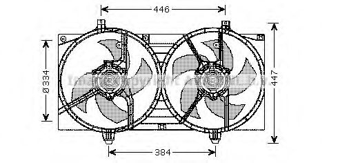 Ventilator, radiator